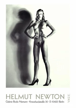 Helmut Newton 'Big Nude' Photography Black & White Germany Offset Lithograph