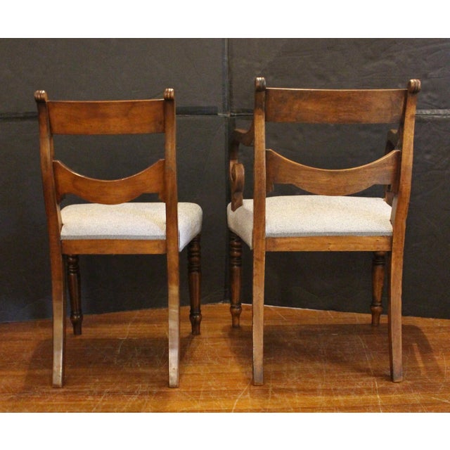 Circa 1830 William IV Set of 8 Dining Chairs For Sale - Image 4 of 8