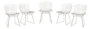 Vintage Chairs by Harry Bertoia for Knoll, 1970s, Set of 5