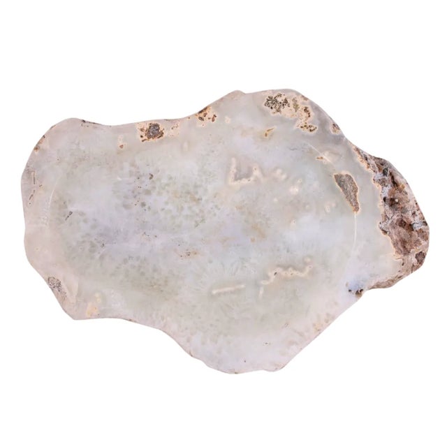 Contemporary Large Crystal Agate Gemstone Natural Geode Vessel Sink For Sale - Image 3 of 5