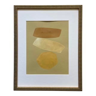 2026 "Cuneo" Contemporary Abstract Painting on Paper by Artist r.k. Red For Sale