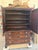Early 19th Century English Regency Flame Mahogany Linen Press / Clothes Press (c. 1820) Exceptional antique English...