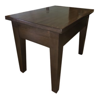 Antique Traditional Pine Dining Table For Sale