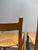 1970s Set of 3 Danish Modern Style Oak Counter Stools With Rush Seats For Sale - Image 10 of 15