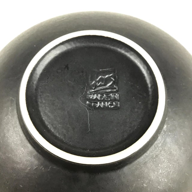 Ceramic Vintage Stoneware Bowl by Jars Made in France For Sale - Image 7 of 8