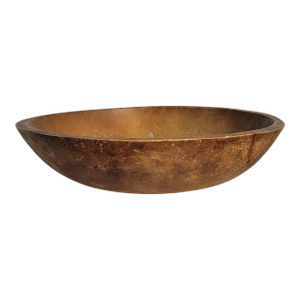 19Thc Hand Carved Wooden Bowl