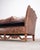Country English Style Distressed Leather and Walnut Sofa For Sale - Image 15 of 18