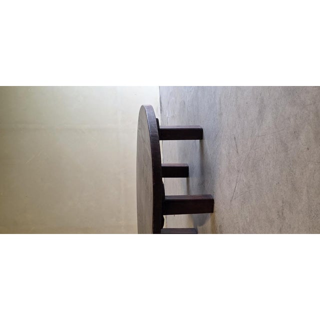 This handcrafted round coffee table combines timeless design with natural charm. Made from solid oak wood, its smooth...