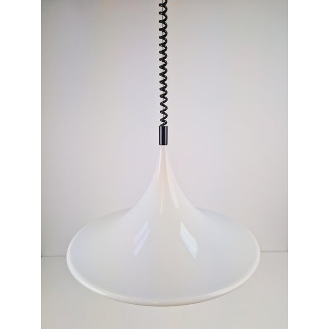 Vintage Space Age Witch Hat Pendant Lamp by Harco Loor, 1980 For Sale - Image 4 of 11