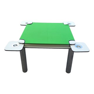 Poker Game Table by Joe Colombo for Zanotta, 1968 For Sale