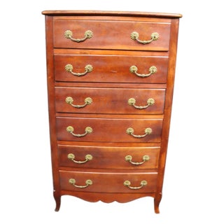Provincial Cherry Lingerie Chest For Sale