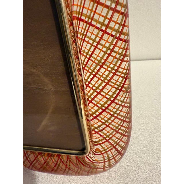 Photo Frame in Red Filigree Murano Glass by Paolo Venini, 2000 For Sale - Image 17 of 18