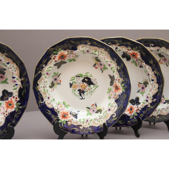 Mid 19th Century Soup Bowls from Mason's Ironstone, 1840, Set of 6 For Sale - Image 5 of 9