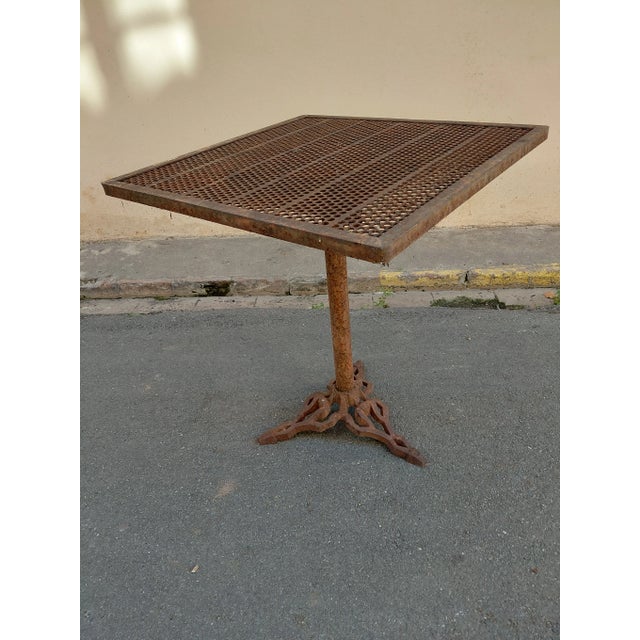Vintage Garden Table, 1950s For Sale - Image 11 of 12