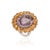 Handcrafted Multi-Gemstone Sunflower Ring in Solid Sterling Silver, Size 7.5 For Sale - Image 11 of 16
