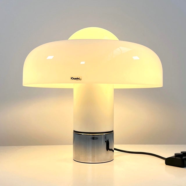 1970s Brumbury Table Lamp by Luigi Massoni for Guzzini, 1970s For Sale - Image 5 of 11