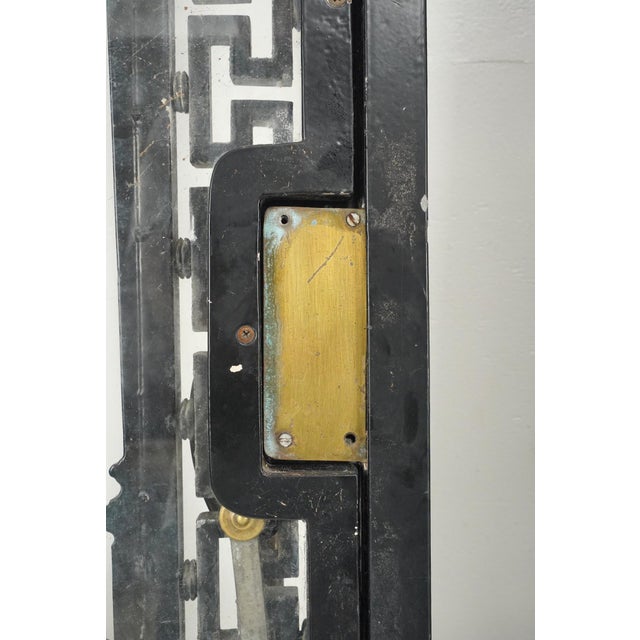 Antique French Wrought Iron Entry Doors 64.5 X 104 In. For Sale - Image 9 of 11