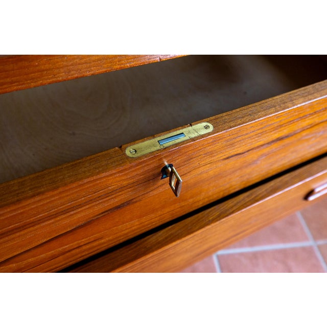 Mid-Century Danish Bureau Desk by Arne Wahl Iversen, 1960s For Sale - Image 6 of 18