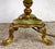 Antique Brass and Onyx Table Lamp with Fabric Shade from Unbekannt, 1930s For Sale - Image 12 of 13