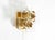 Kinkeldey Kinkeldey Crystal Glass and Brass Wall Lamp in Mint, 1960s For Sale - Image 4 of 18