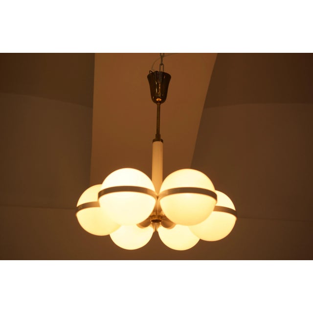 Austrian Mid-Century Chandelier For Sale - Image 11 of 11