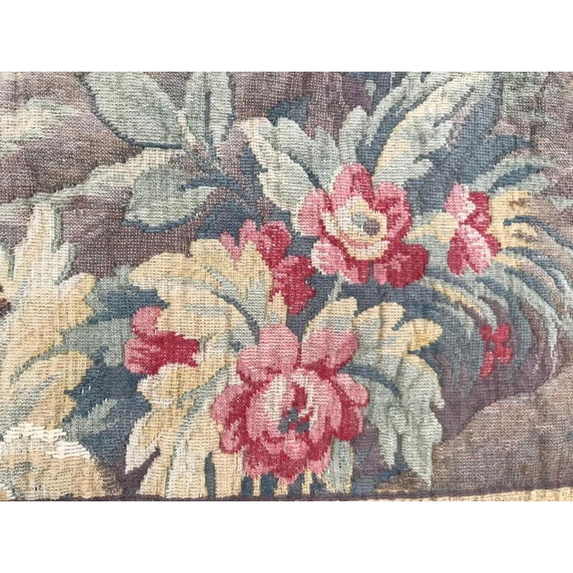 Mid-20th Century French Aubusson Jaquar Tapestry, 1950s For Sale - Image 14 of 16