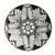 Piero Fornasetti Rosoni Pattern Piero Fornasetti Porcelain Plates, a Numbered Set of Six For Sale - Image 4 of 17