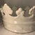 Ceramic Vintage Mid-Century Italian Ceramic Crown Centerpiece Bowl - Glossy White - Attributed to Bitossi For Sale - Image 7 of 10