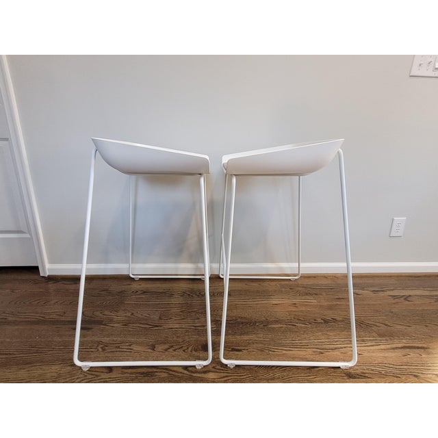 Steelcase Turnstone Scoop Stools - Set of 4 For Sale In Washington DC - Image 6 of 18