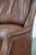 Cognac Brown Cowhide Armchair For Sale - Image 14 of 15