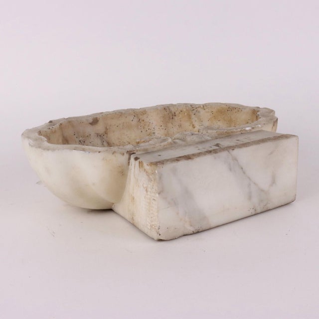 Baroque Beige Marble Bowl For Sale - Image 4 of 7