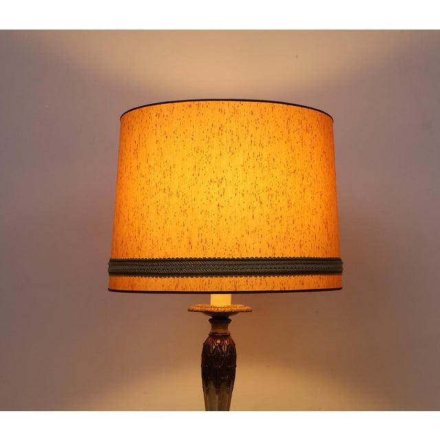 Baroque Vintage Empire Style Table Lamp, 1950s For Sale - Image 3 of 13