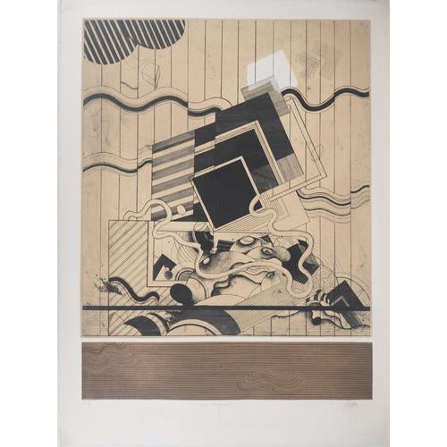 Florence Cantie, Wave Games, Engraving For Sale - Image 7 of 7