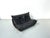 Black French Togo 2-Seater Sofa in Black Leather attributed to Michel Ducaroy for Ligne Roset, 1970s For Sale - Image 8 of 12