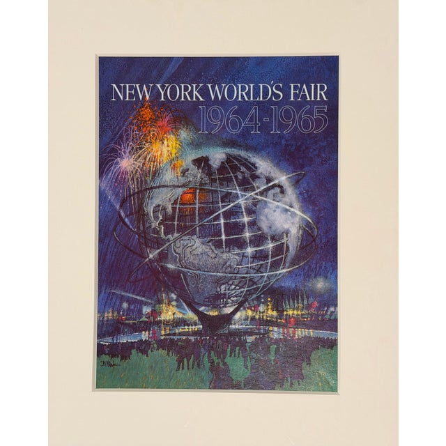 Mid-Century Modern Robert Peak - New York World’s Fair 1964-1965, Color Lithograph Poster For Sale - Image 3 of 5