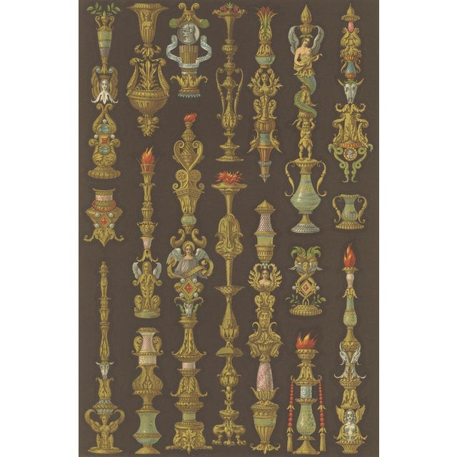 Black Durin, LXIV of L’Ornement Polychrome, 1869, Paper For Sale - Image 8 of 10