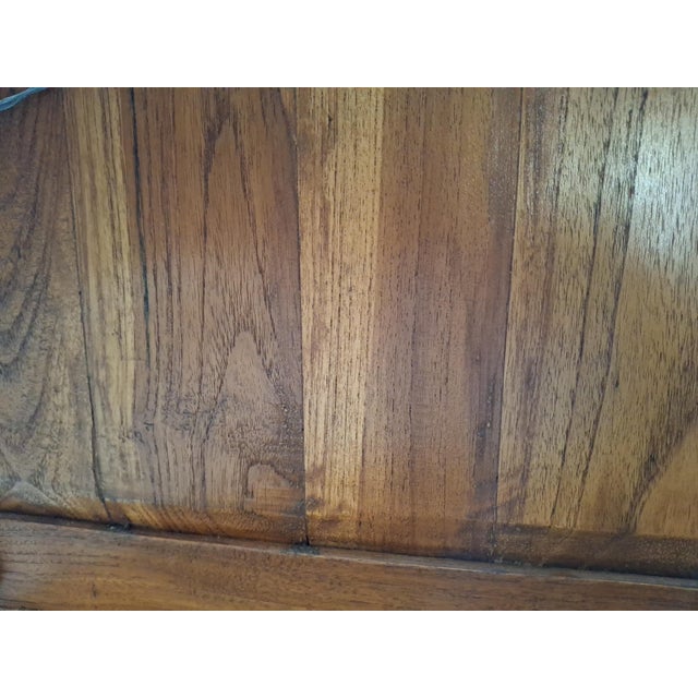 2 Authentic French Provincial Hanging Wall Cabinets From the 1900 Circa For Sale - Image 12 of 16