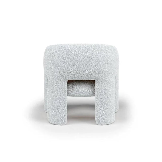 Bold Armchair by Mohdern Dimensions: W 78 x D 65 x H 73 cm Materials: Fabric, Bouclé Bold is a comfortable armchair that...