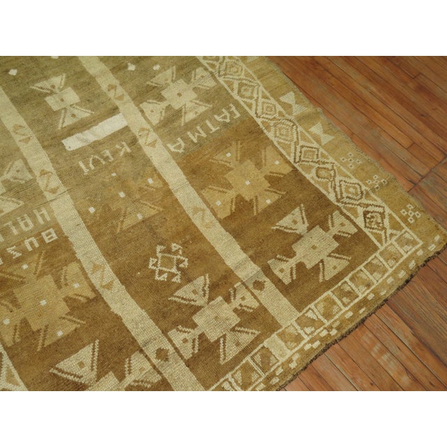 Contemporary Zabihi Collection Turkish Kars Dowry Rug For Sale - Image 3 of 6