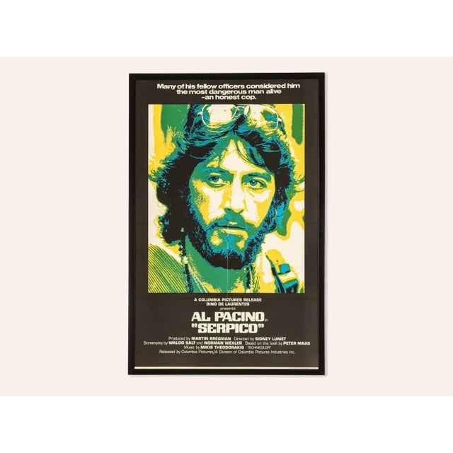Serpico Al Pacino Poster, 1970s For Sale - Image 3 of 13