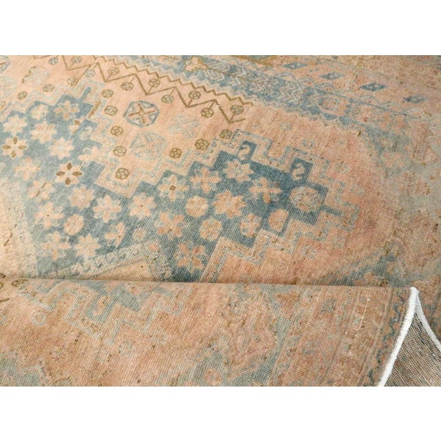 Textile Galerie Shabab Collection Mid-20th Century Persian Afshar Accent Rug For Sale - Image 7 of 8
