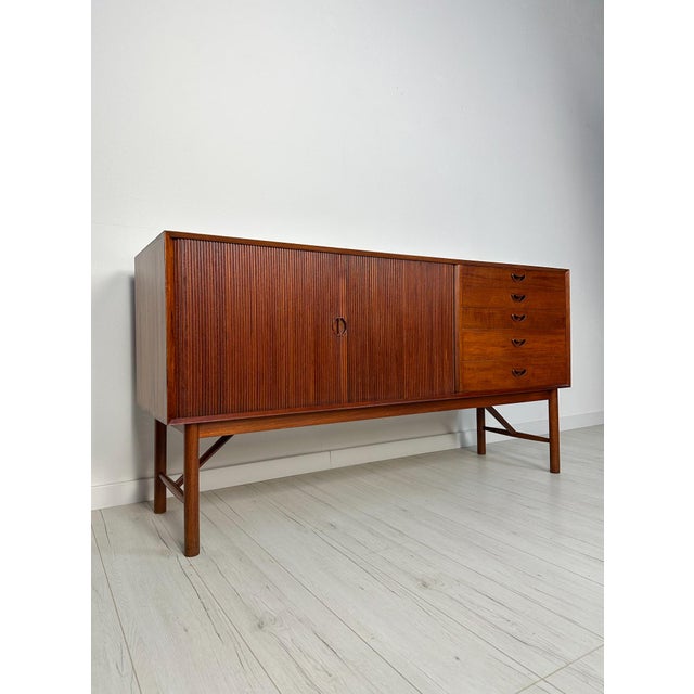 Vintage Danish Teak Sideboard by Peter Hvidt & Orla Mølgaard-Nielsen for Søborg Møbelfabrik, 1950s For Sale - Image 17 of 17