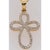 14 Karat Yellow Gold Necklace With Diamond Encrusted Pendant 0.25 TDW For Sale - Image 9 of 9