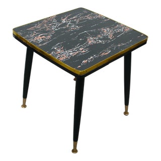 Small Mid-Century German Modern Extendable Coffee Table, 1950s For Sale