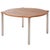 Modern Giati by Walters Wicker 46" Square "Fifty-Five" Outdoor Dining Table For Sale - Image 3 of 3
