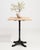 Cream Cast Iron Bistro Table with Oak Top, Antique, France, 20th Century For Sale - Image 8 of 11