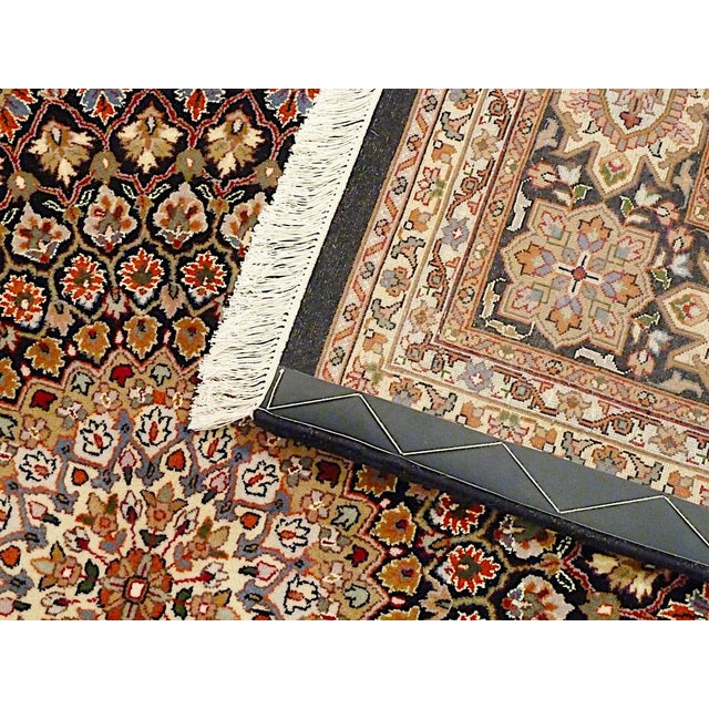 Textile Tabriz Gombad Rug, 1990s For Sale - Image 7 of 17