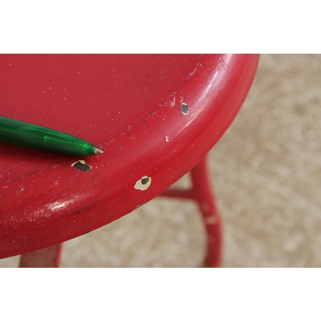 Charney Industrial Metal Chair Sculpture Seat For Sale - Image 11 of 15