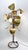 Mid-Century Modern Golden Floor Lamp, 1960s For Sale - Image 6 of 7