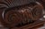 Edward Wormley for Dunbar Mahogany Shell Carved Table For Sale - Image 11 of 14